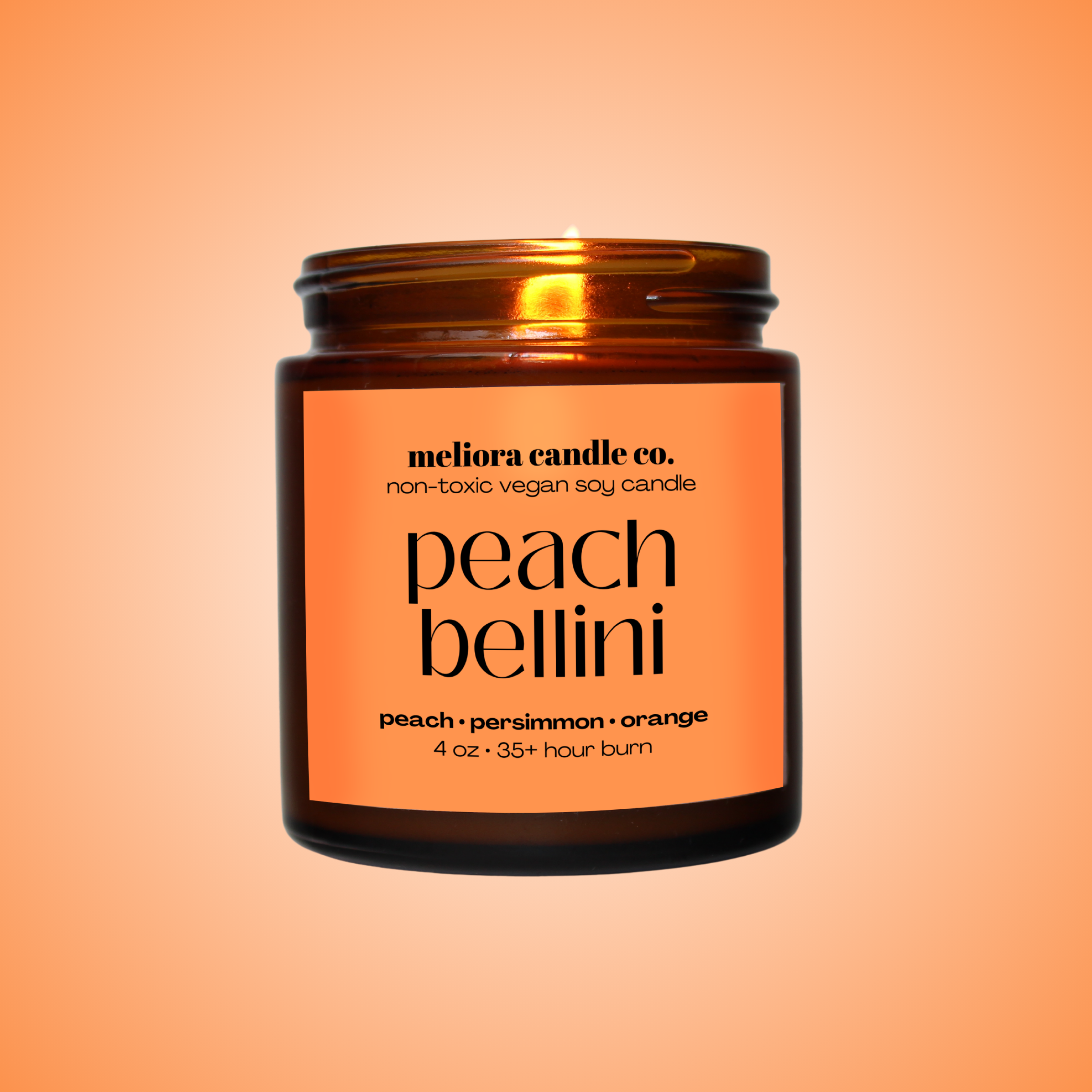 PEACH BELLINI – Meliora Candle Company PEACH BELLINI – Meliora Candle Company