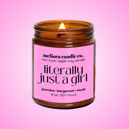 LITERALLY JUST A GIRL