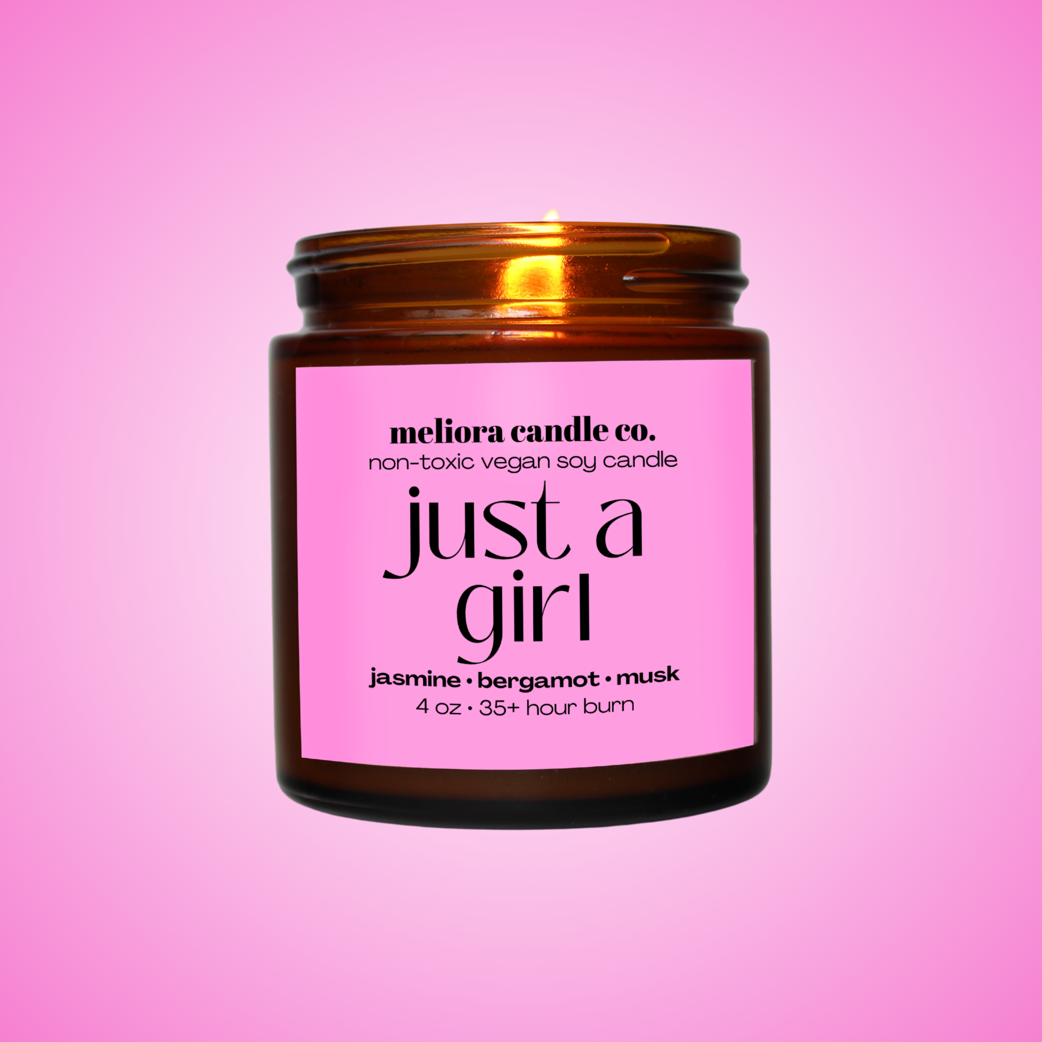 Meliora Candle Co. Just a Girl Candle